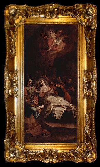 framed  UNTERBERGER, Michelangelo Tod der Maria, ta009-2